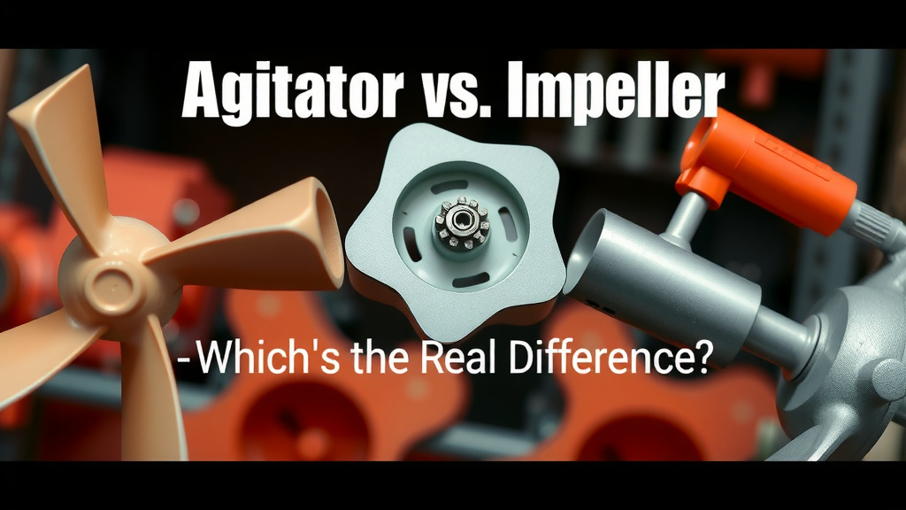 Agitators Versus Impellers: What's the Real Difference?