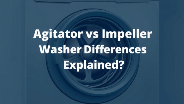 Agitator vs Impeller Washer Differences Explained