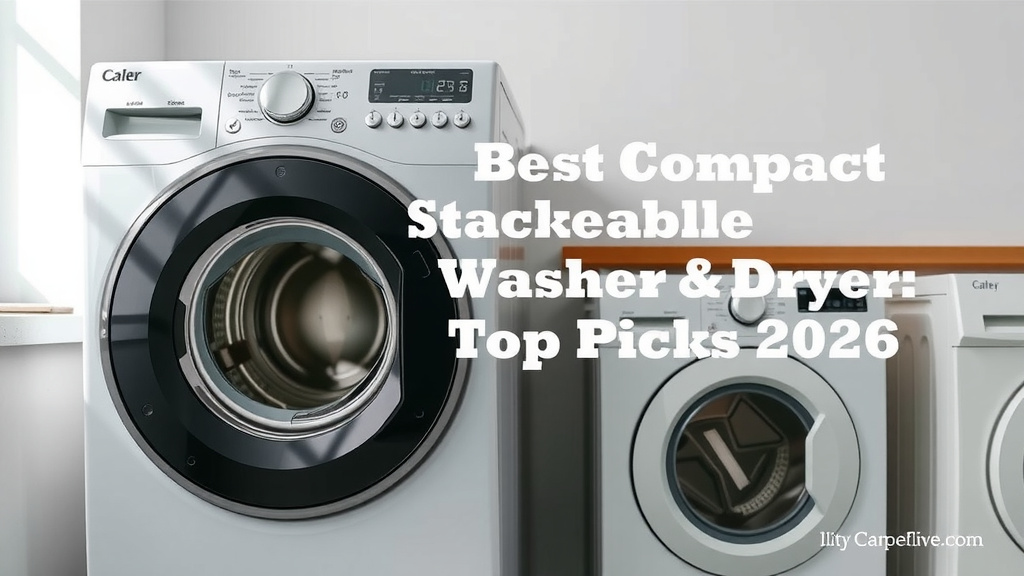 Best Compact Stackable Washer Dryer: Top Picks 2026