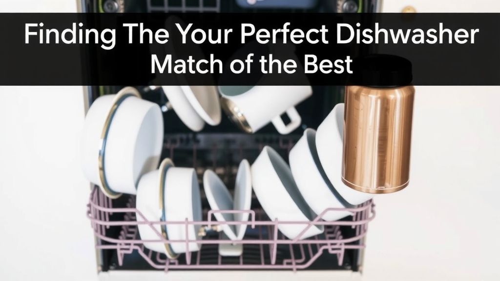 Finding Your Perfect Dishwasher Match