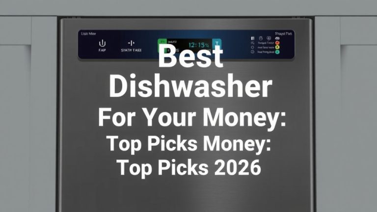 Best Dishwasher for Your Money: Top Picks 2026