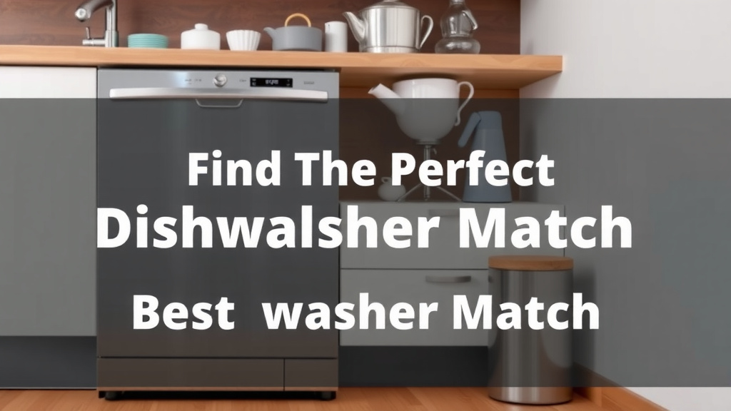 Finding Your Perfect Dishwasher Match