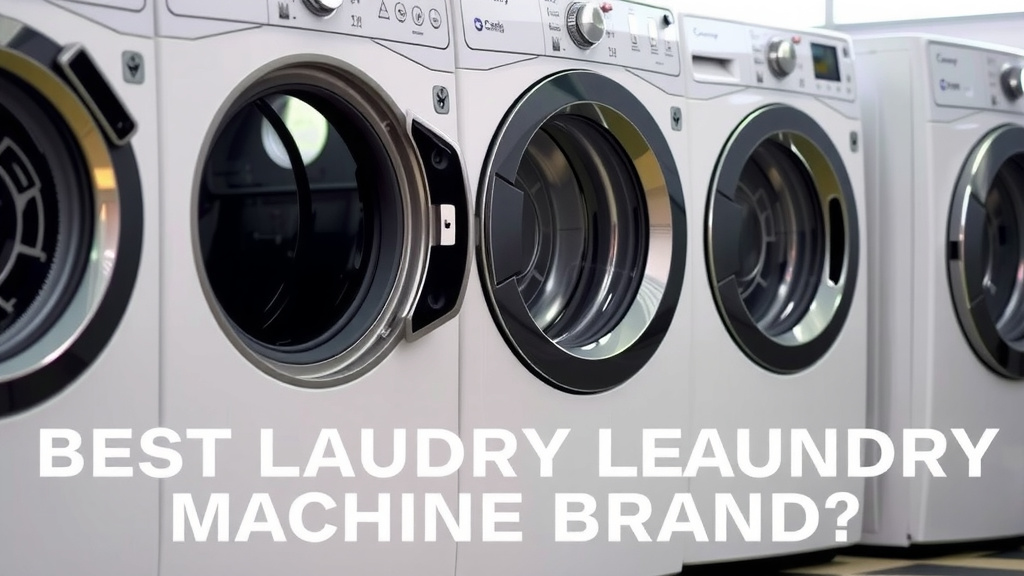 Choosing Your Ideal Laundry Machine Brand
