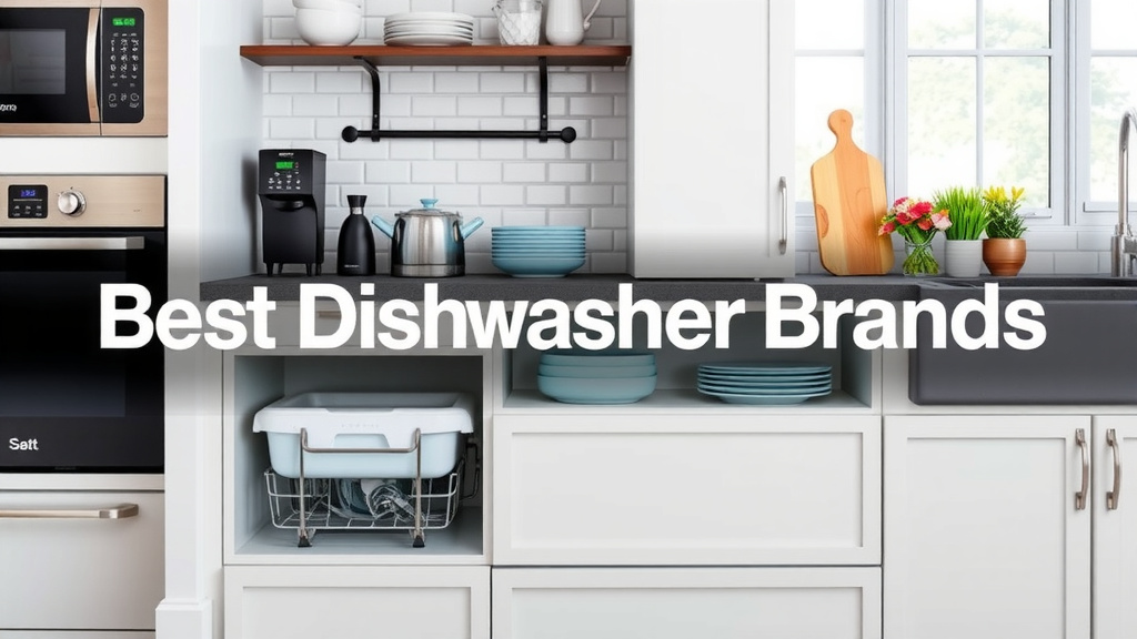 Top Dishwasher Brands for Your Kitchen