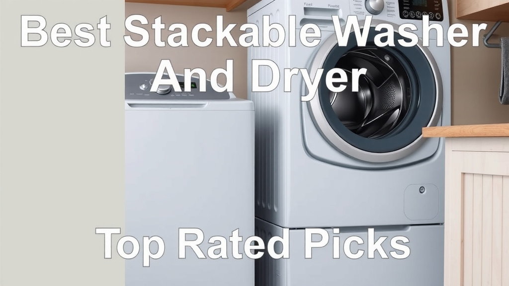 Best Stackable Washer Dryer: Top Rated Picks