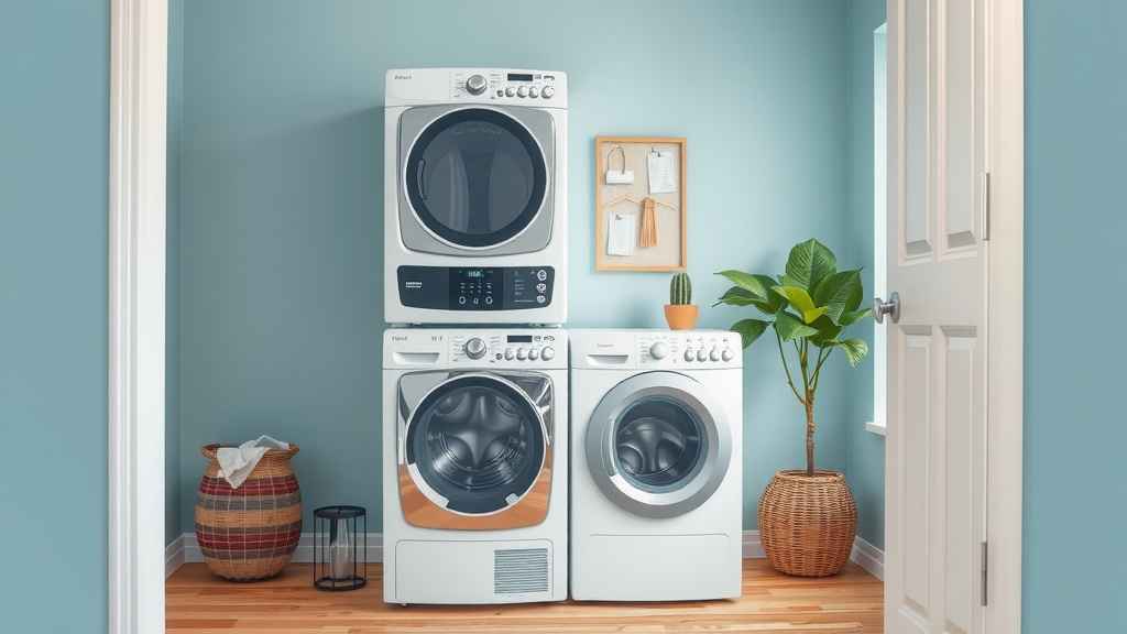 Choosing Your Ideal Stacked Washer Dryer