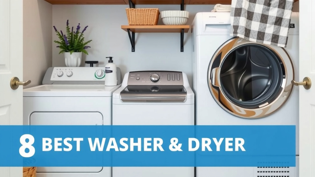 Finding the Right Washer and Dryer for Your Home