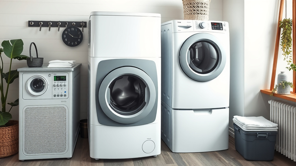 Understanding Stacked Washer and Dryer Dimensions