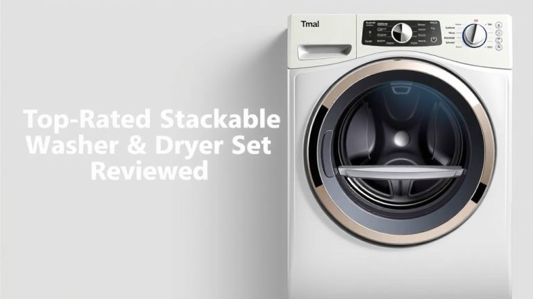 Top-Rated Stackable Washer and Dryer Sets Reviewed