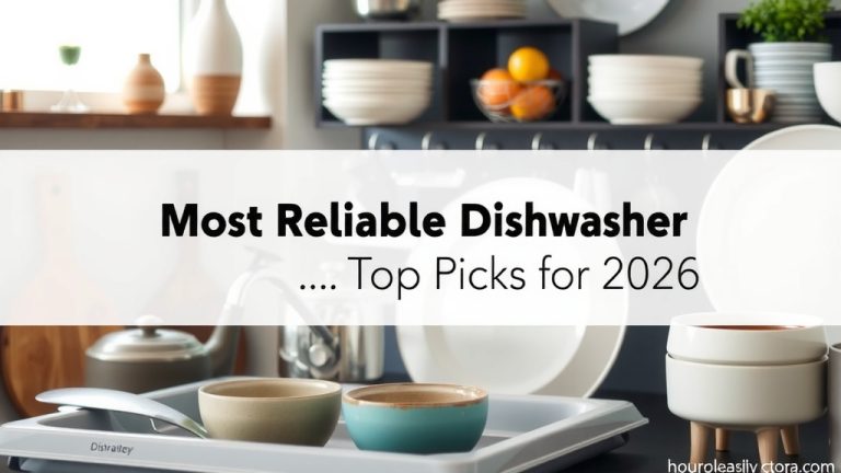 Most Reliable Dishwasher: Top Picks for 2026
