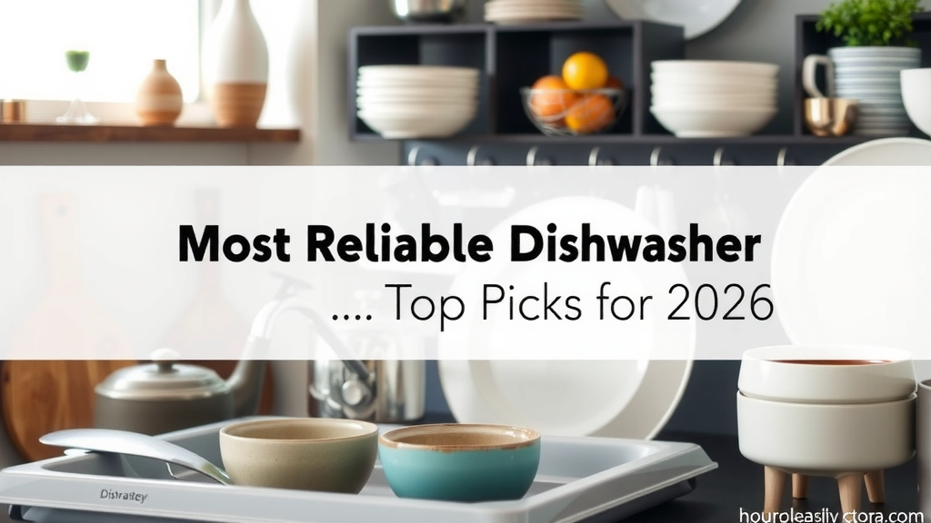 Most Reliable Dishwasher: Top Picks for 2026