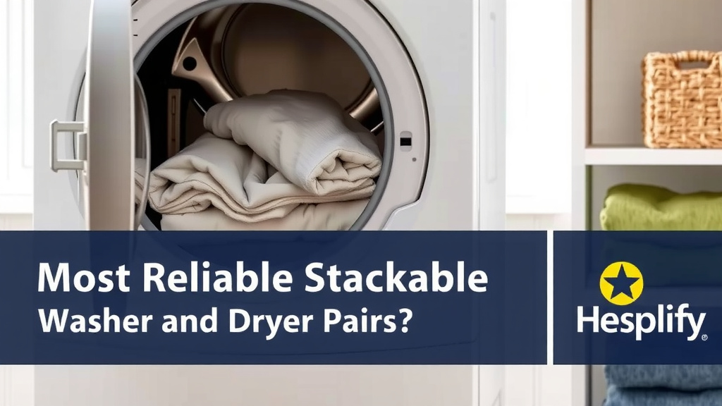Finding the Most Dependable Stackable Washer and Dryer Pairs