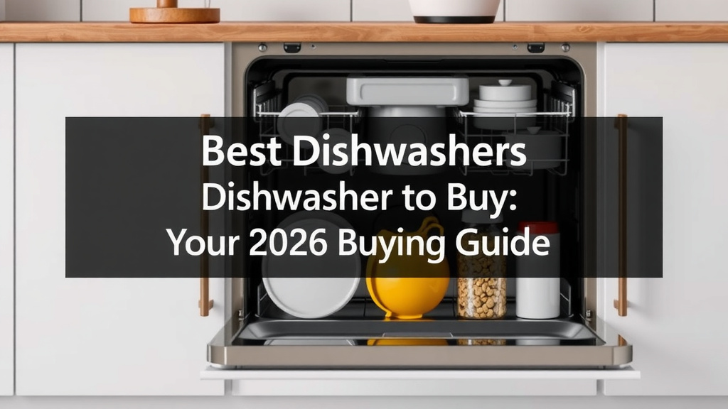 Best Dishwashers to Buy: Your 2026 Buying Guide