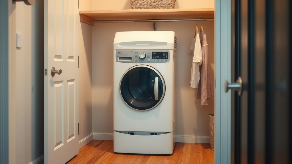 Fitting Your Stackable Washer and Dryer: Closet Space Essentials